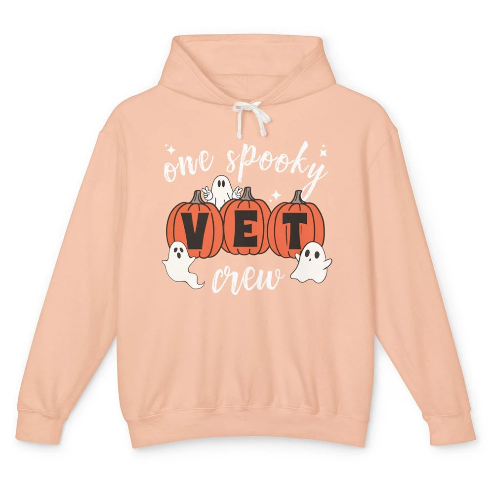 One Spooky Veterinarian Vet Squad Halloween Vet Tech Nurse Unisex Lightweight Hoodie