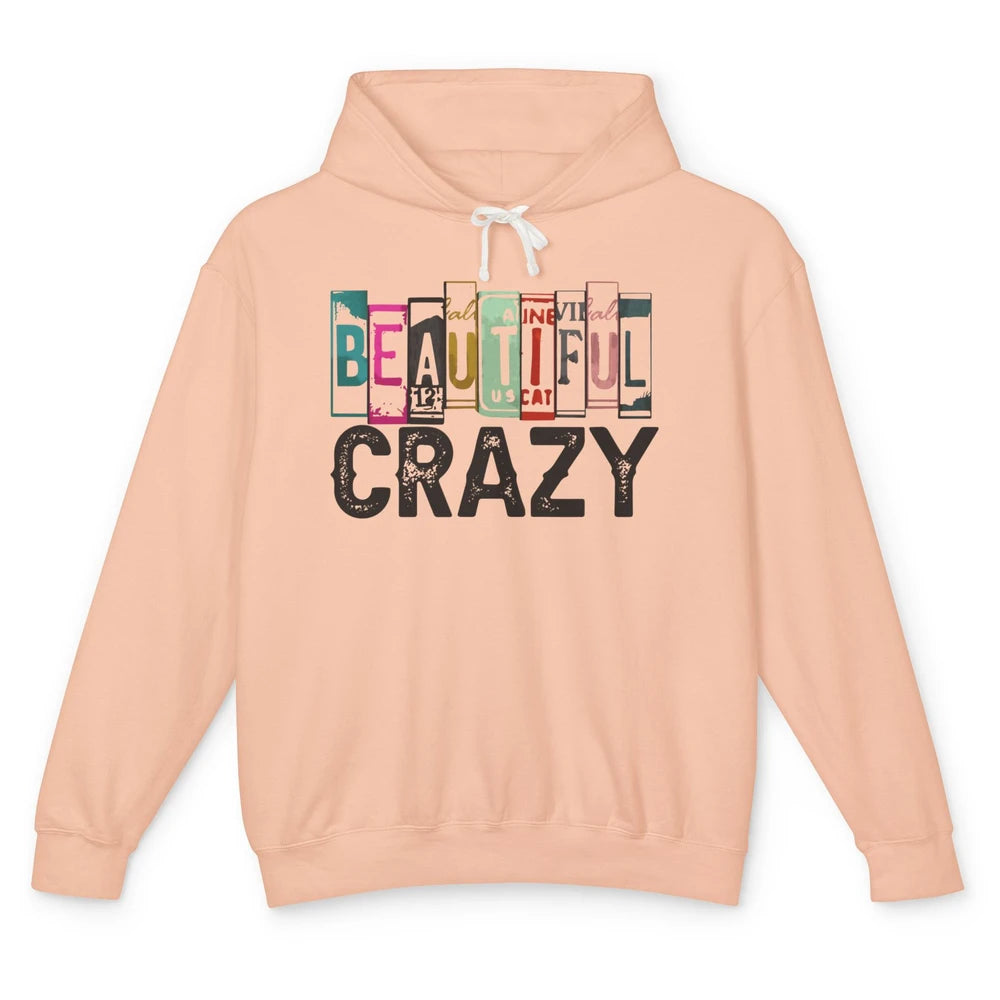 Retro Cowgirl Beautiful Crazy Western Country Cowgirl Unisex Lightweight Hoodie