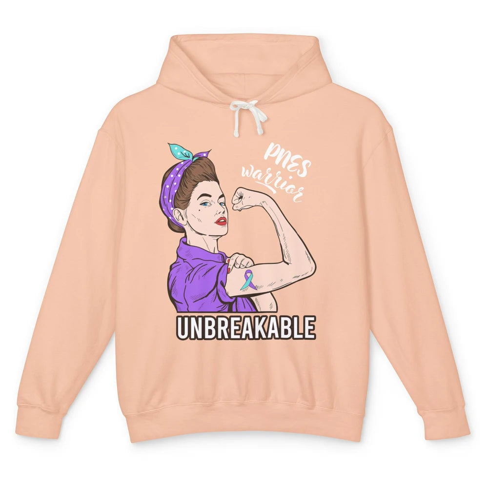 Psychogenic Non-epileptic Seizures Strong Woman Unbreakable Unisex Lightweight Hoodie