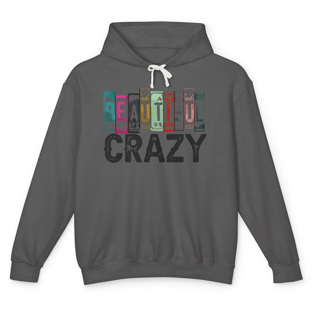 Retro Cowgirl Beautiful Crazy Western Country Cowgirl Unisex Lightweight Hoodie