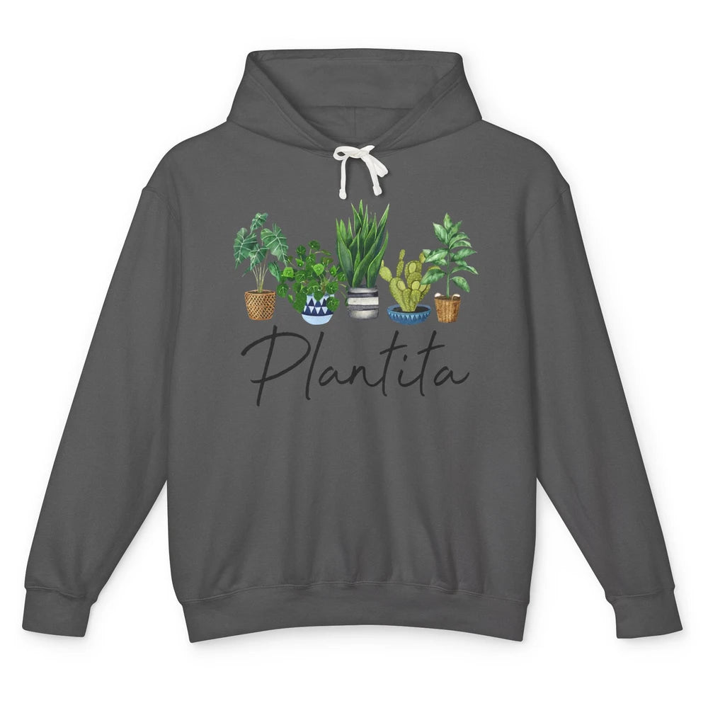 Plantita Plant Lovers Gardening Planting Plant Lady Gift Unisex Lightweight Hoodie