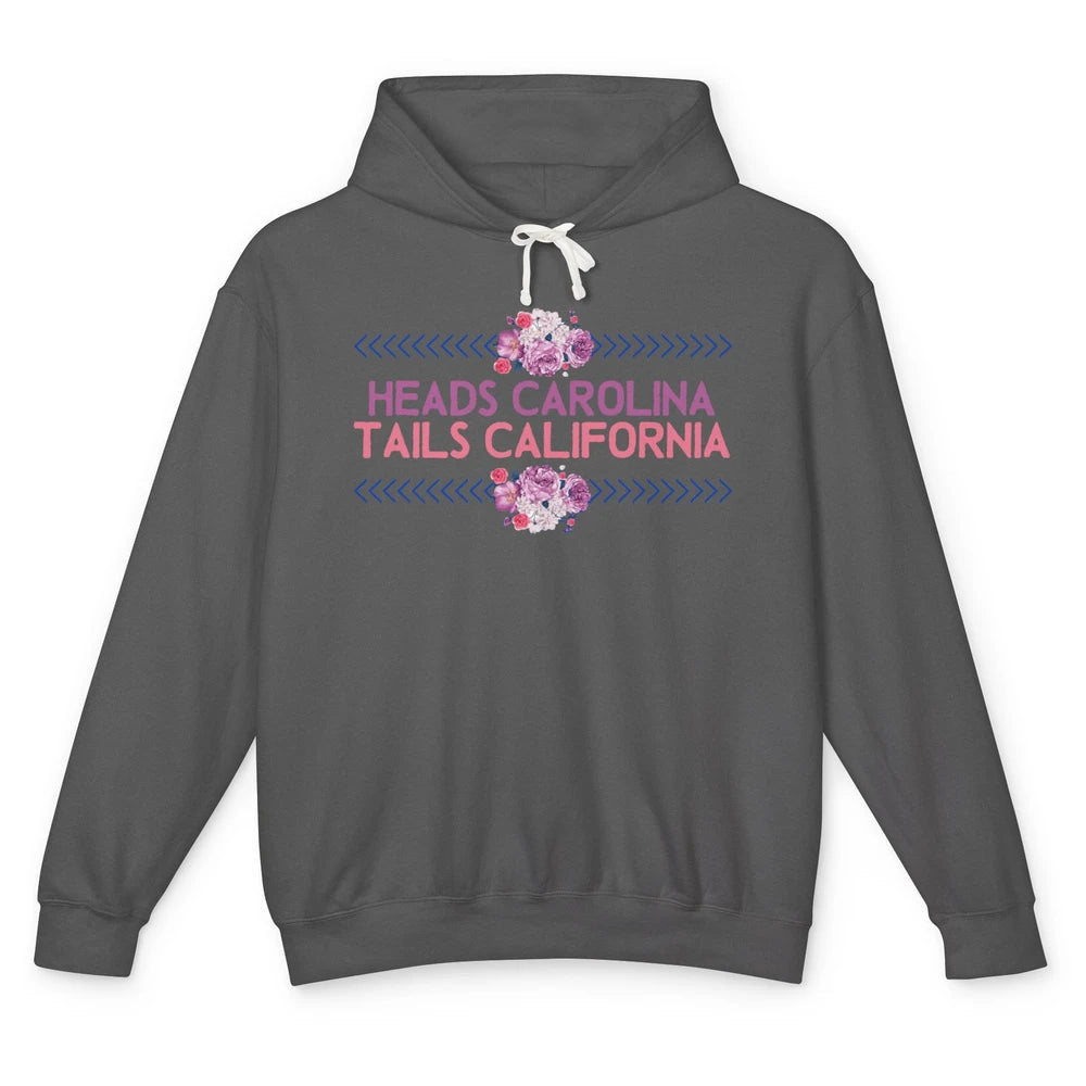 Retro Heads Carolina Tails California Western Summer Holiday Unisex Lightweight Hoodie