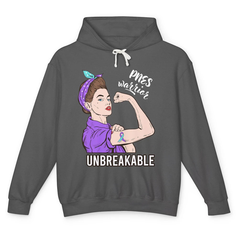 Psychogenic Non-epileptic Seizures Strong Woman Unbreakable Unisex Lightweight Hoodie