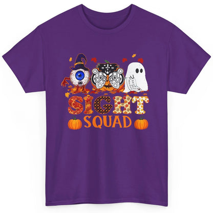 Optometrist Halloween Sight Squad Witch Pumpkin Optician Classic Unisex T-Shirt