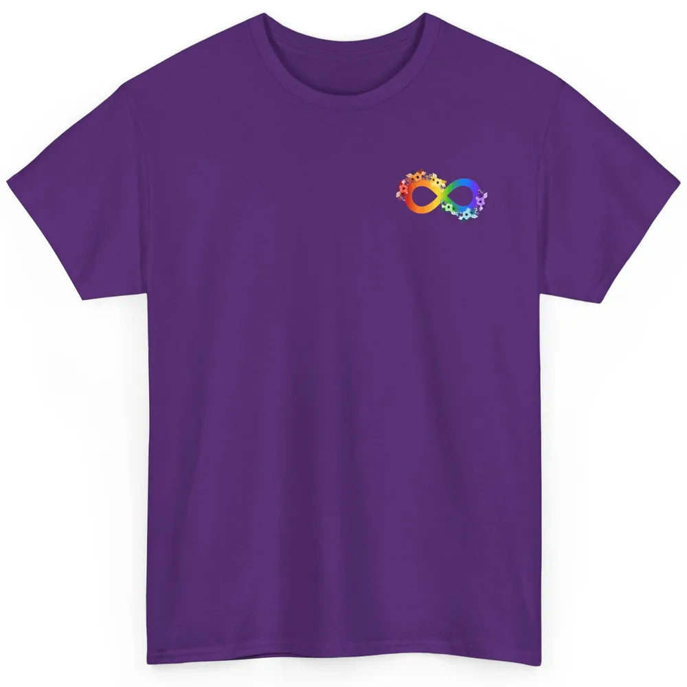 Neurodiversity Autism Spectrum Disorder Awareness Infinity Classic Unisex T-Shirt