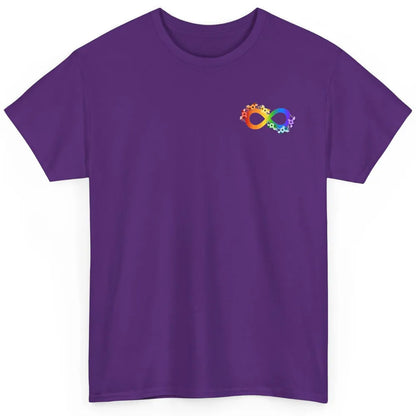 Neurodiversity Autism Spectrum Disorder Awareness Infinity Classic Unisex T-Shirt