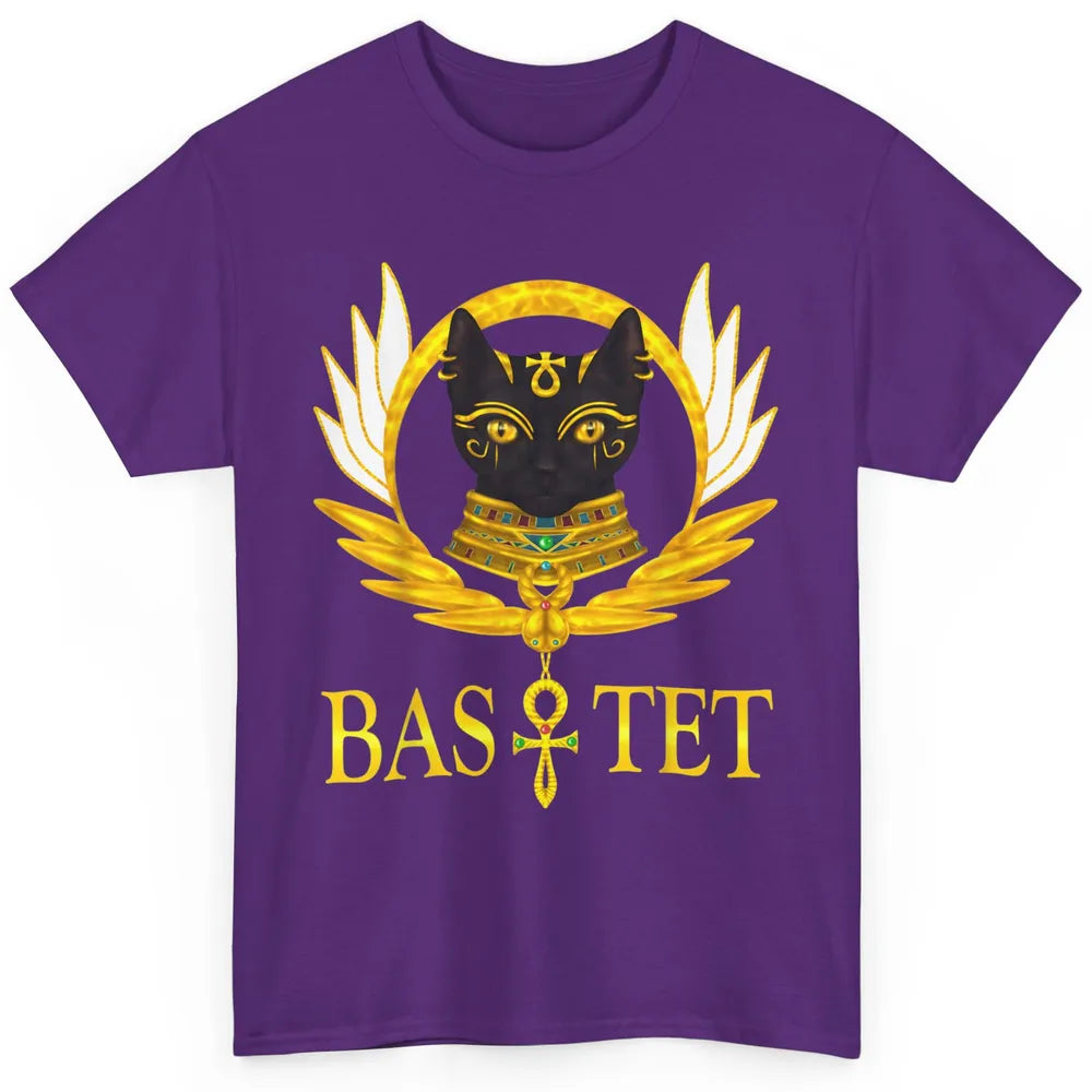 Retro Ancient Egyptian Cat Egypt Goddess Bastet Wings Horus Classic Unisex T-Shirt
