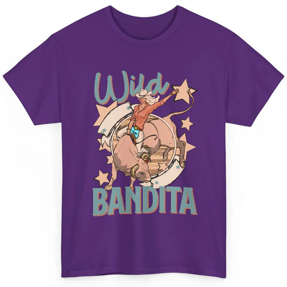 Retro Cowgirl Wild Bandita Western Country Cowboy Wild West Classic Unisex T-Shirt