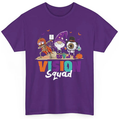Optometrist Halloween Vision Squad Gnome Pumpkin Optician Classic Unisex T-Shirt