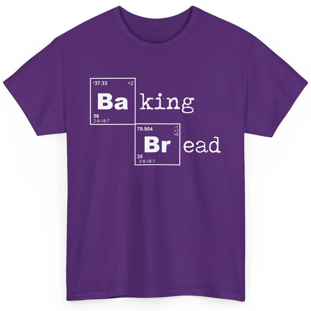 Retro Baking Bread Funny Baking Lovers Gift Bread Bakers Classic Unisex T-Shirt