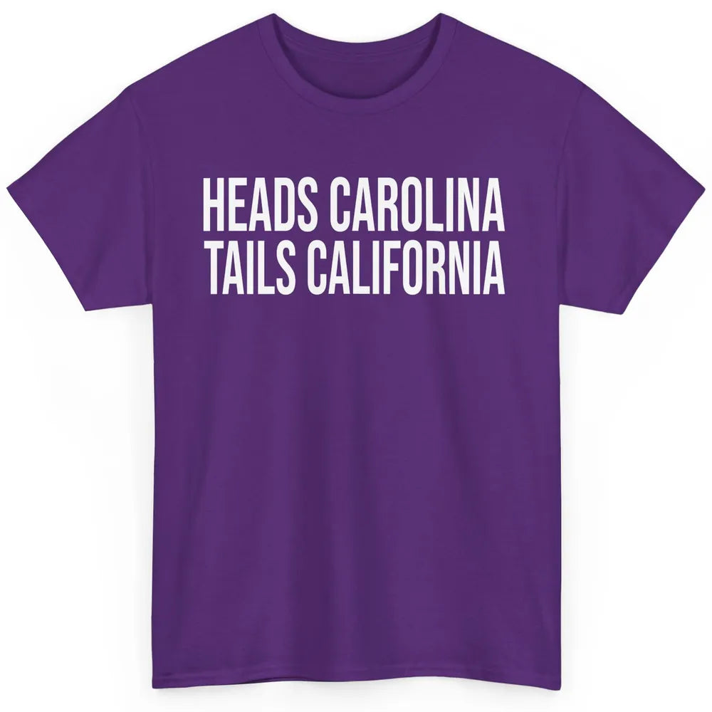 Vintage Heads Carolina Tail California Summer Beach Paradise Classic Unisex T-Shirt