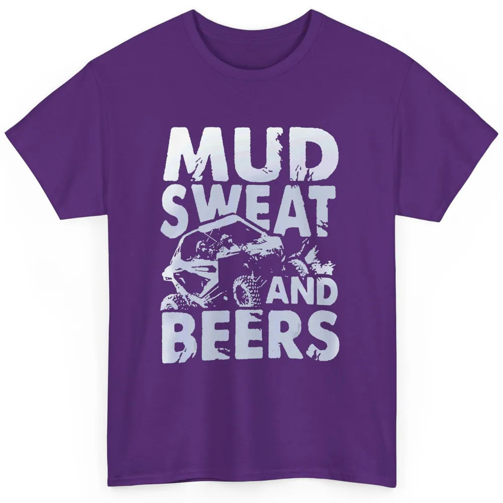 Mud Sweat And Beer Racing Rider UTV Retro ATV SXS Offroad Classic Unisex T-Shirt