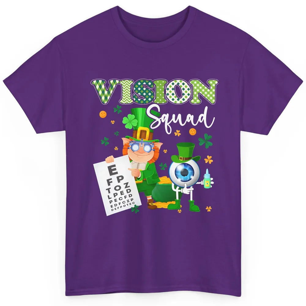 Optometrist St Patrick’s Day Vision Squad Optometry Shamrock Classic Unisex T-Shirt