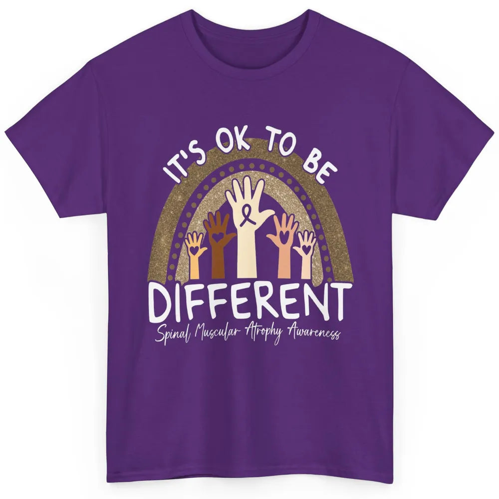 OK Be Different Rainbow Warrior Spinal Muscular Atrophy SMA Classic Unisex T-Shirt