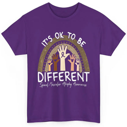 OK Be Different Rainbow Warrior Spinal Muscular Atrophy SMA Classic Unisex T-Shirt