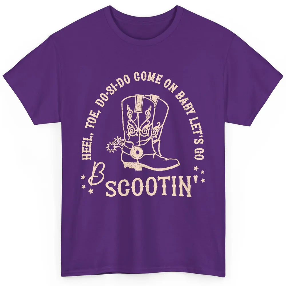 Retro Cowboy Come On Boot Scootin' Boogie Western Country Classic Unisex T-Shirt