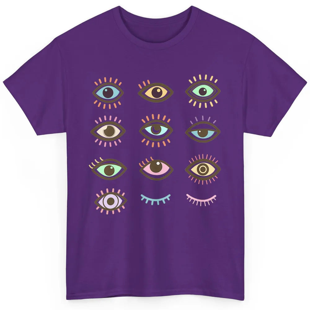 Ophthalmic Technician Tech Optometry Optician Eyes Rainbow Classic Unisex T-Shirt