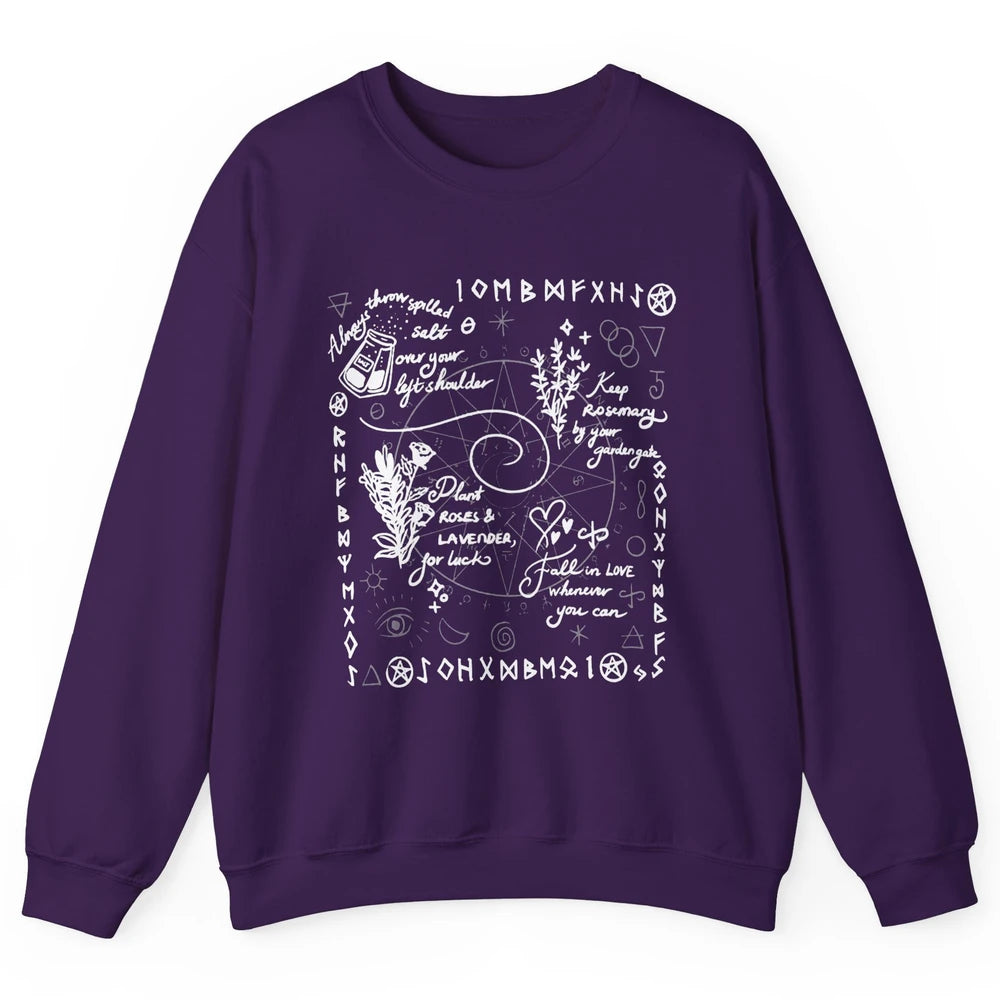 Practical Magic Gardening Card Gardeners Plant Lovers Gift Unisex Crewneck Sweatshirt