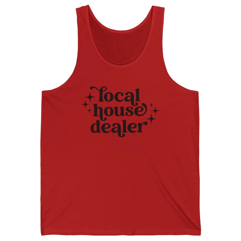 Realtor Local House Dealer Real Estate Housing Investment Unisex Jersey Tank