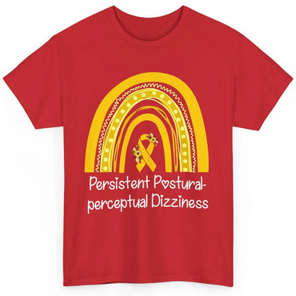 Persistent Postural-perceptual Dizziness PPPD Yellow Rainbow Classic Unisex T-Shirt