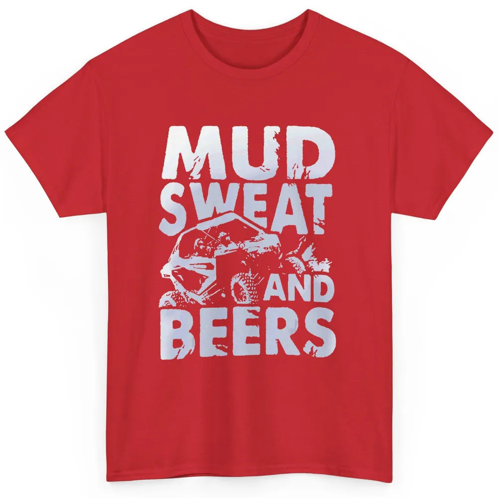 Mud Sweat And Beer Racing Rider UTV Retro ATV SXS Offroad Classic Unisex T-Shirt