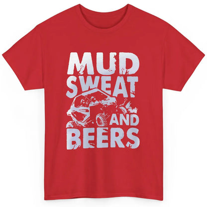Mud Sweat And Beer Racing Rider UTV Retro ATV SXS Offroad Classic Unisex T-Shirt