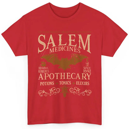 Retro Salem Apothecary Halloween Night Salem Witches 1692 Classic Unisex T-Shirt