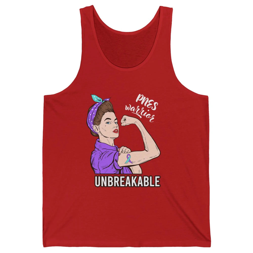 Psychogenic Non-epileptic Seizures Strong Woman Unbreakable Unisex Jersey Tank