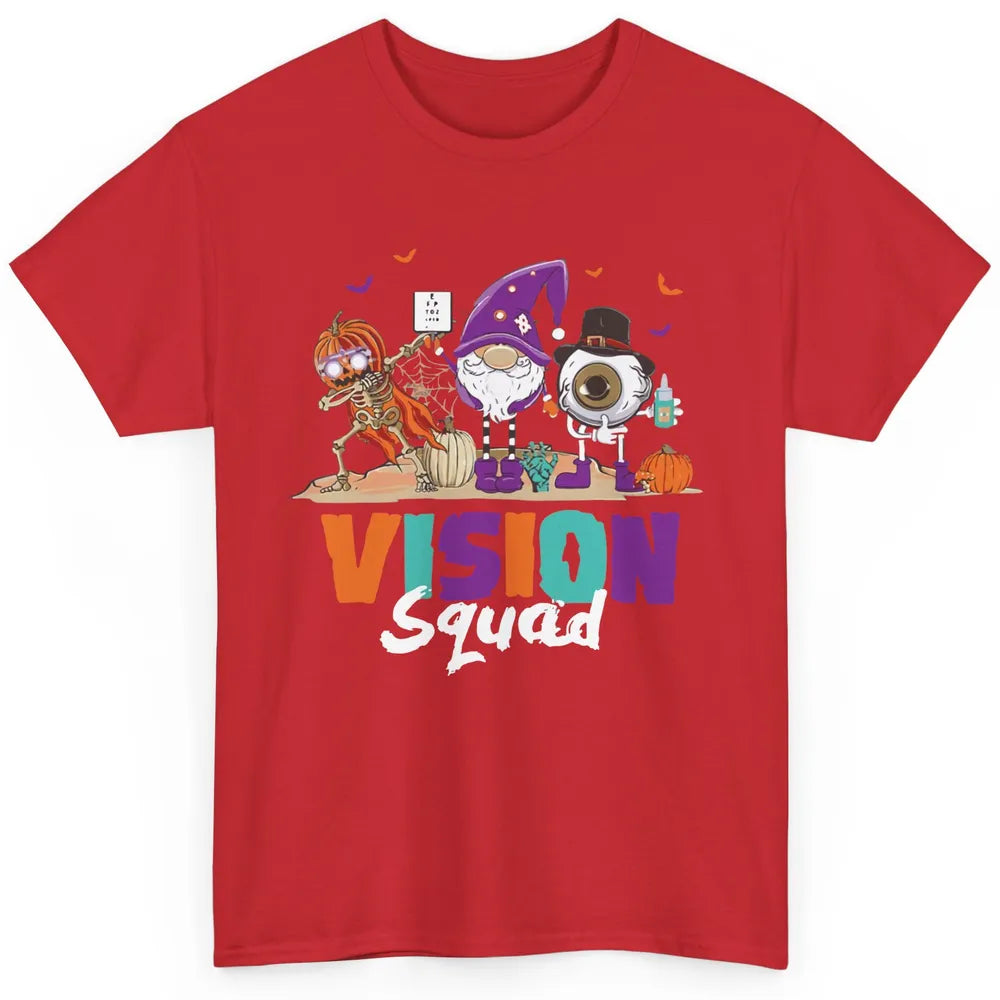 Optometrist Halloween Vision Squad Gnome Pumpkin Optician Classic Unisex T-Shirt