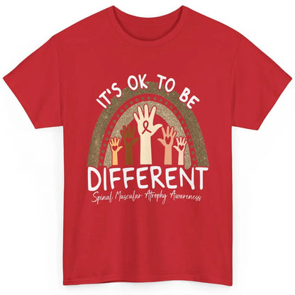 OK Be Different Rainbow Warrior Spinal Muscular Atrophy SMA Classic Unisex T-Shirt