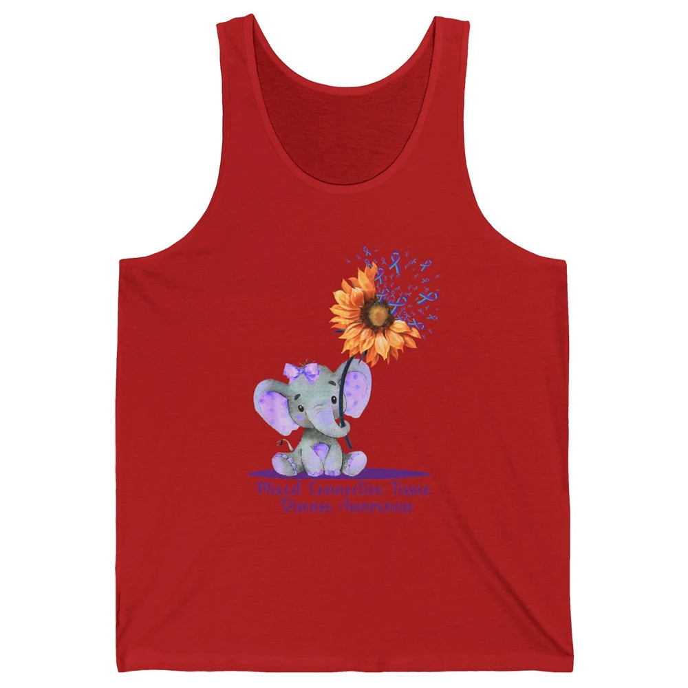 Mixed Connective Tissue Disease Baby Elephant Sunflower Unisex Jersey Tank