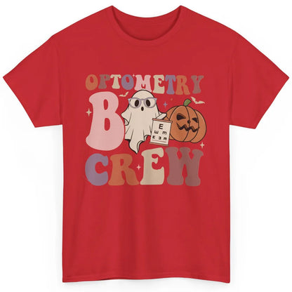 Optometry Boo Crew Halloween Ophthalmic Tech Optometrist Classic Unisex T-Shirt