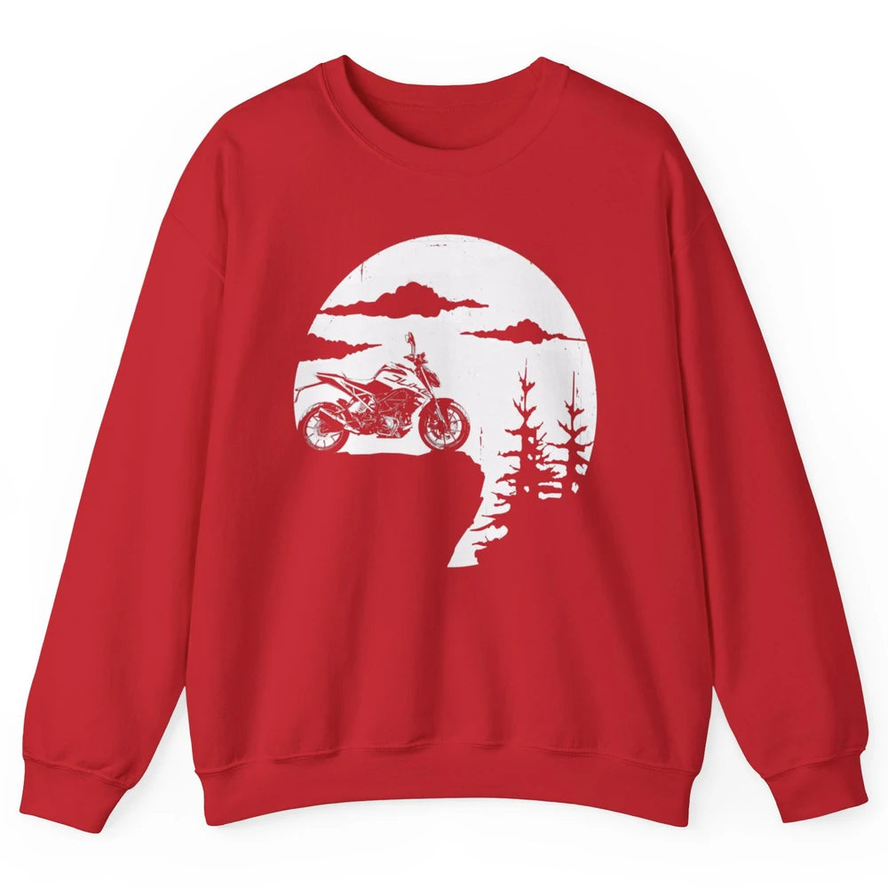 Retro Offroad KTM Motorcycle Cool Adventure Biker Motorbike Unisex Crewneck Sweatshirt
