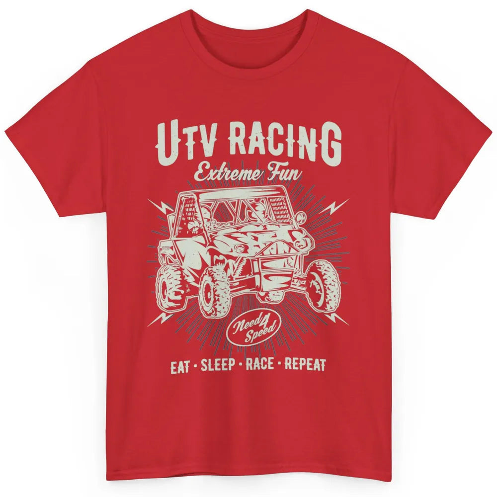 Retro Fun UTV Racing Limit Mud Riding Dirt SXS Rider Offroad Classic Unisex T-Shirt