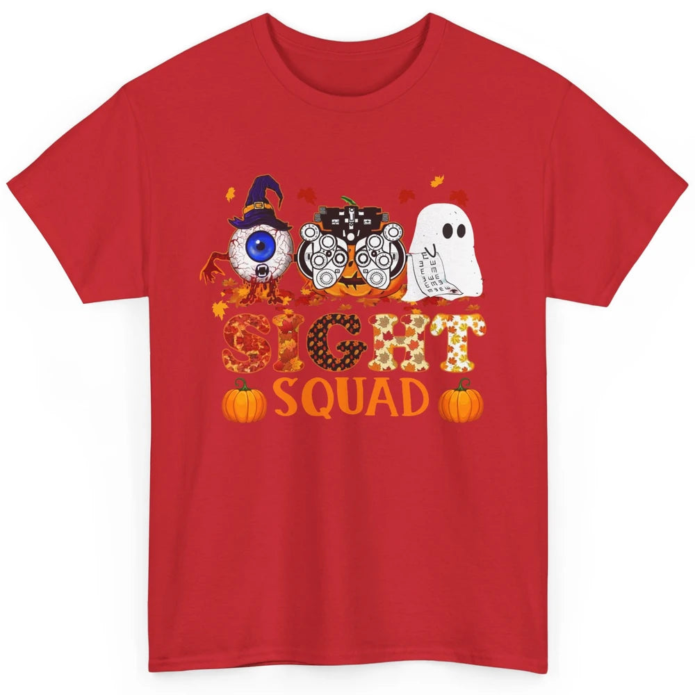 Optometrist Halloween Sight Squad Witch Pumpkin Optician Classic Unisex T-Shirt