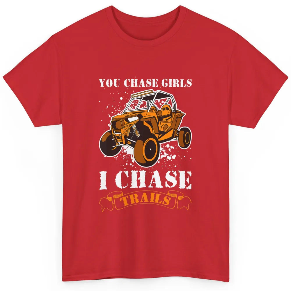 Retro Chase Trails Mud Rider Dirty UTV SXS Rider Offroad Classic Unisex T-Shirt