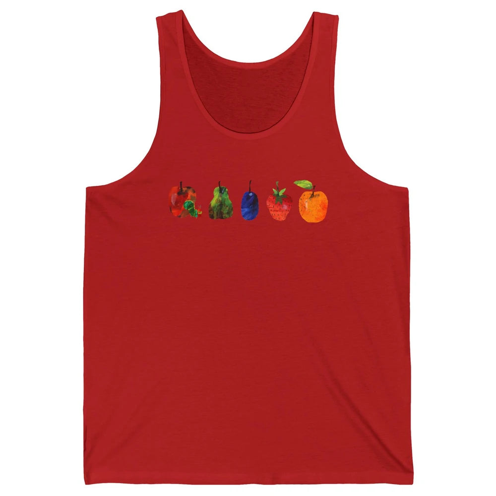Hungry Caterpillar Fruit Always Hungry Caterpillar Unisex Jersey Tank