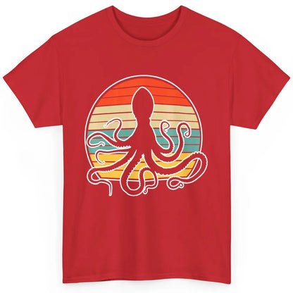 Retro Octopus Kraken Ocean Sea Creature Pirate Vintage Humor Classic Unisex T-Shirt