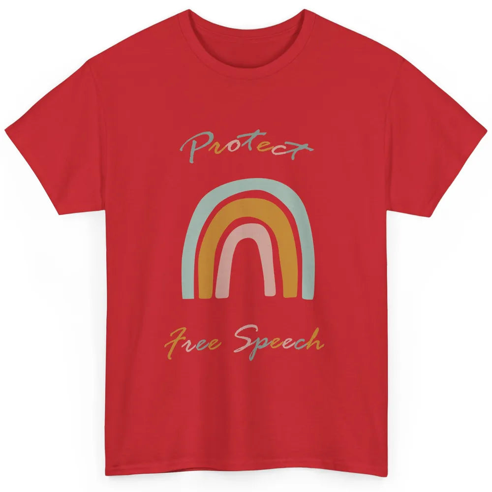 Political Protect Free Speech - Free Speech For Everyone Classic Unisex T-Shirt