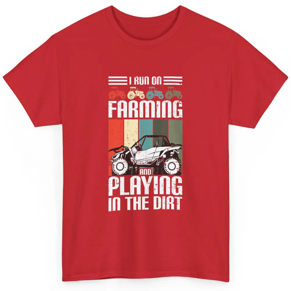 Retro Play In Dirt UTV Mud Riding Dirty SXS Rider Offroad Classic Unisex T-Shirt