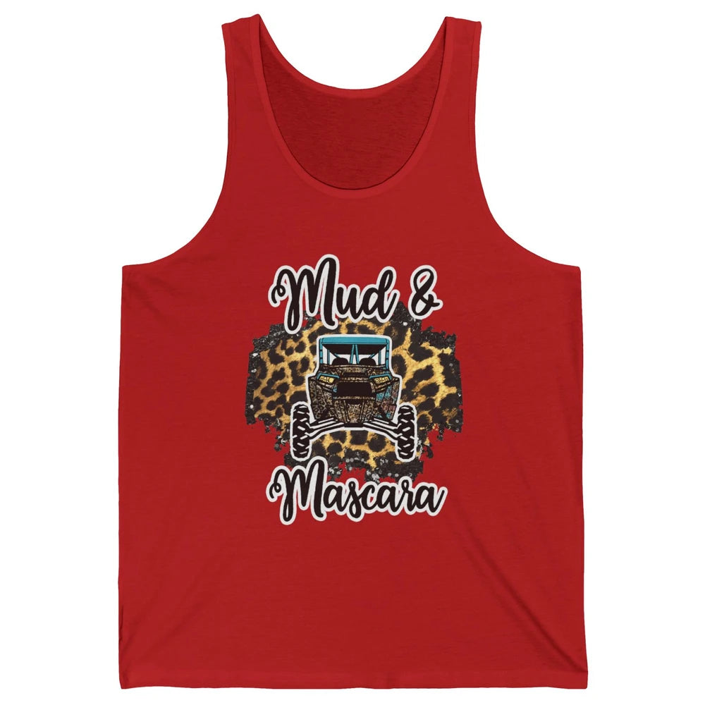 Mud And Mascara Leopard Mud ATV Offroad UTV SXS Rider Women Unisex Jersey Tank