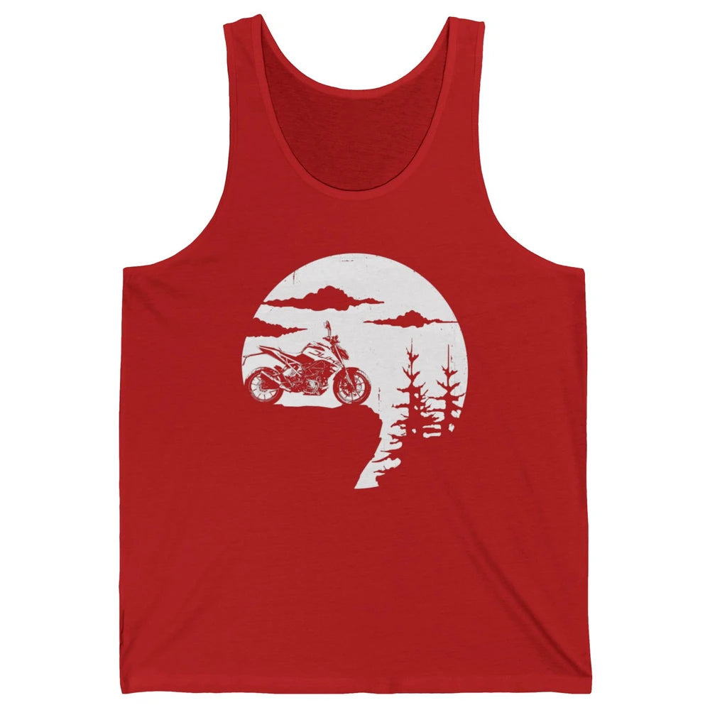 Retro Offroad KTM Motorcycle Cool Adventure Biker Motorbike Unisex Jersey Tank