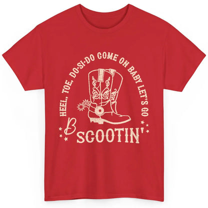 Retro Cowboy Come On Boot Scootin' Boogie Western Country Classic Unisex T-Shirt