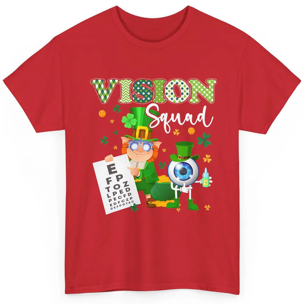 Optometrist St Patrick’s Day Vision Squad Optometry Shamrock Classic Unisex T-Shirt
