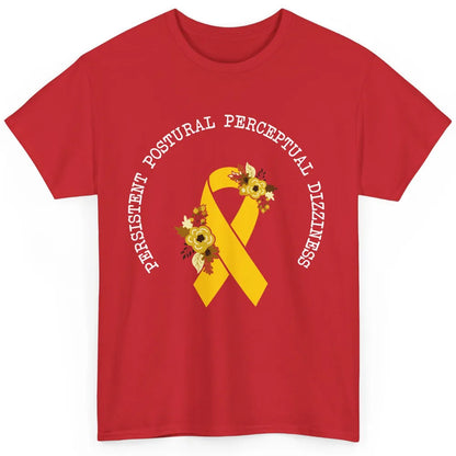 Persistent Postural-perceptual Dizziness PPPD Yellow Ribbon Classic Unisex T-Shirt
