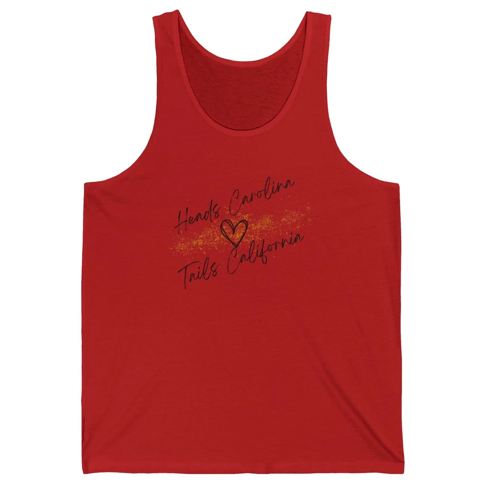 Retro Heads Carolina Tails California Western Summer Holiday Unisex Jersey Tank