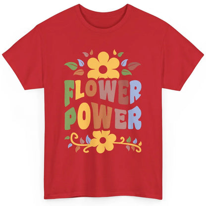 Retro 60s Groovy Flower Power 1960s Hippie Floral Positive Classic Unisex T-Shirt
