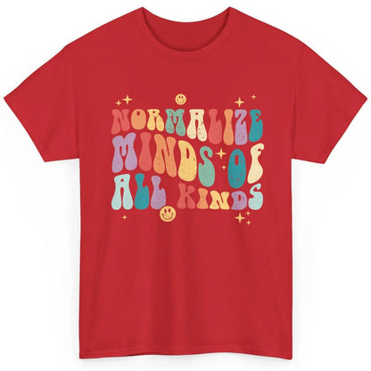 Retro Autism Normalize Minds Of All Kinds Neurodiversity Classic Unisex T-Shirt