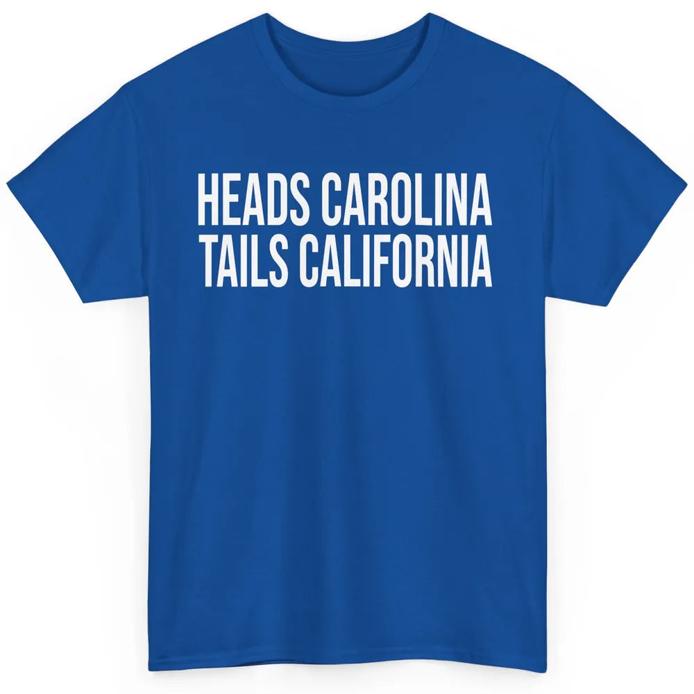 Vintage Heads Carolina Tail California Summer Beach Paradise Classic Unisex T-Shirt
