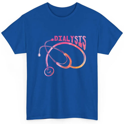 Nephrologist Dialysis Tech Nurse Stethoscope Kidney Nursing Classic Unisex T-Shirt